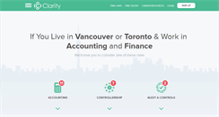 Desktop Screenshot of findingclarity.ca