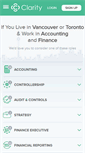 Mobile Screenshot of findingclarity.ca